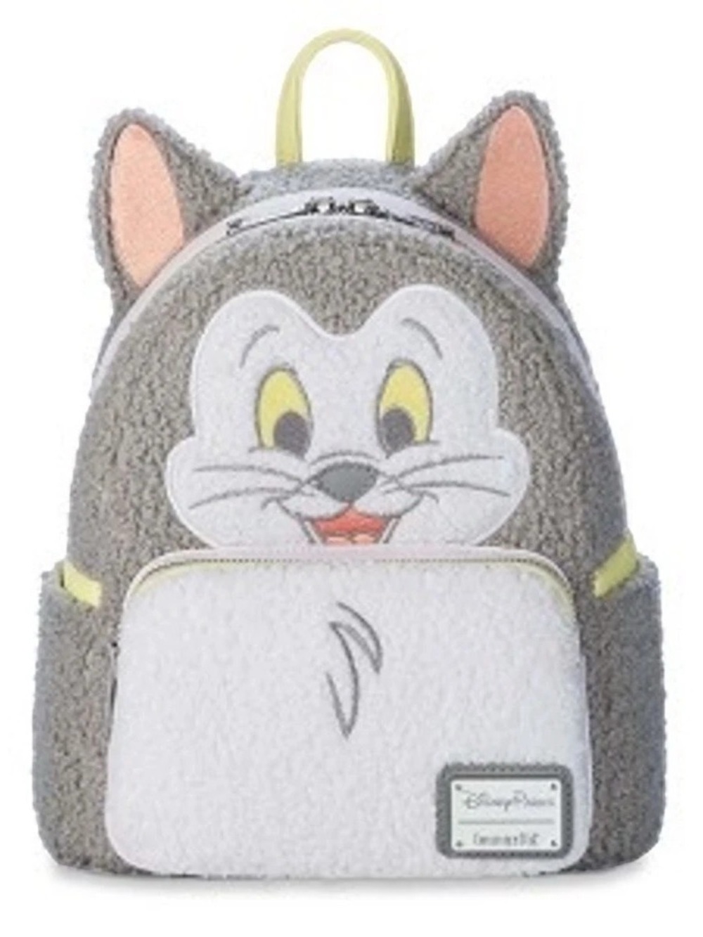 Loungefly Disney Parks Figaro Mini Backpack Gray & White